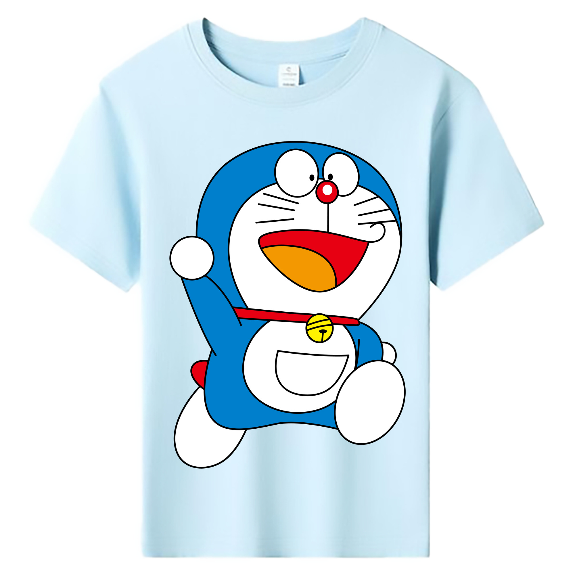 （画像用） ドラえもん Doraemon 綿100％キッズTシャツ（フロントプリント）